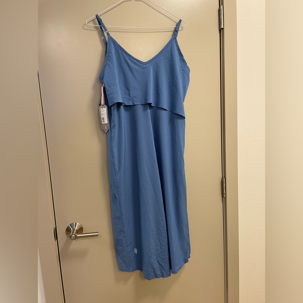 INDYGENA Aerel Dress M Blue NWT - Picture 4 of 7